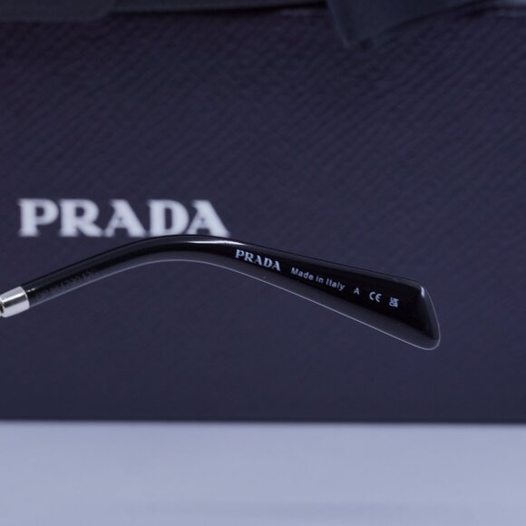 Prada PRB50V 1BC1O1 Aviator Eyeglasses - Silver 59mm - Picture 7 of 9